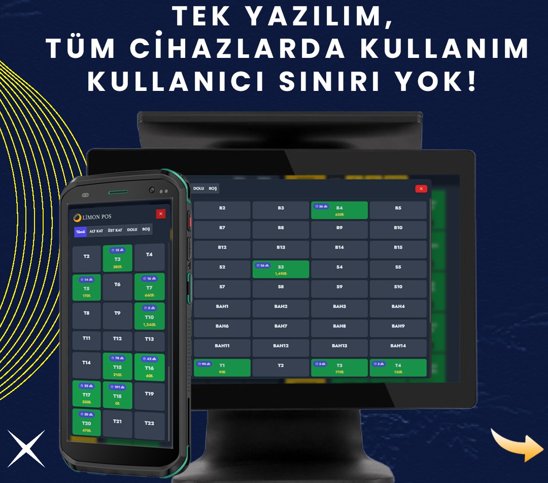 RESTORAN-CAFE ADİSYON SİSTEMİ (Sadece Yazılım)